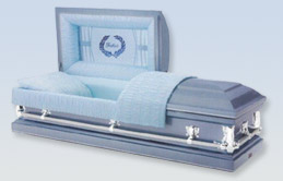 Spectra Blue Casket